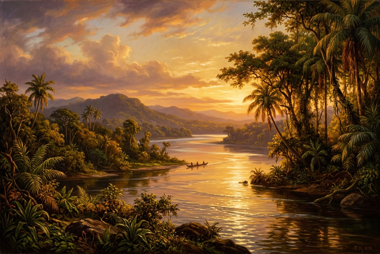 Evening on the Orinoco